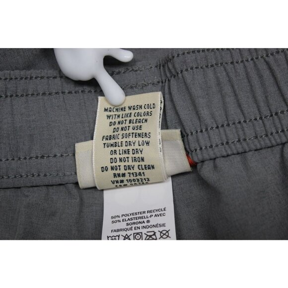 L.L. Bean men's gray elastic waist standard fit tapered leg multisport joggers L - Picture 14 of 14